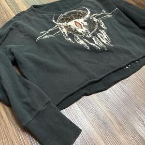Denim and Supply cropped‎ shirt